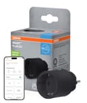 OSRAM SMART+ Matter Plug EU schwarz