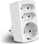 EXTRASTAR 3-fach (2× Euro + 1× Schuko)
