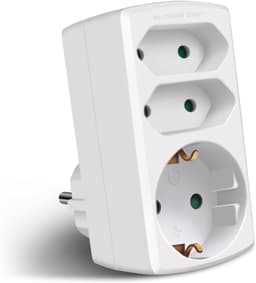 EXTRASTAR EXTRASTAR 3-fach (2× Euro + 1× Schuko)