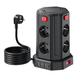 Sameriver Sameriver 8-fach Turm mit USB, paarweise schaltbar