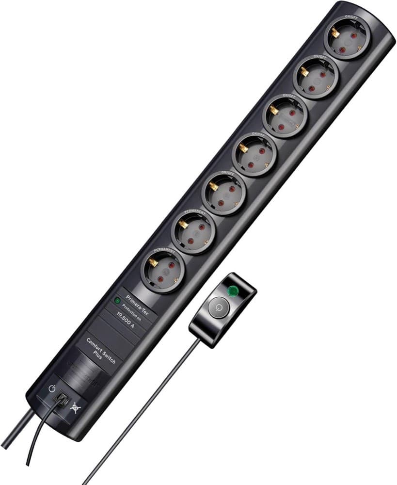 Brennenstuhl Primera-Tec Comfort Switch Plus 7-Fach