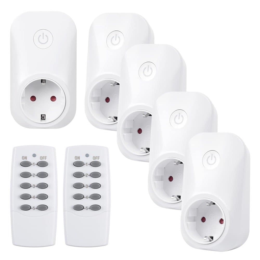 HBN Funksteckdosen-Set 5+2