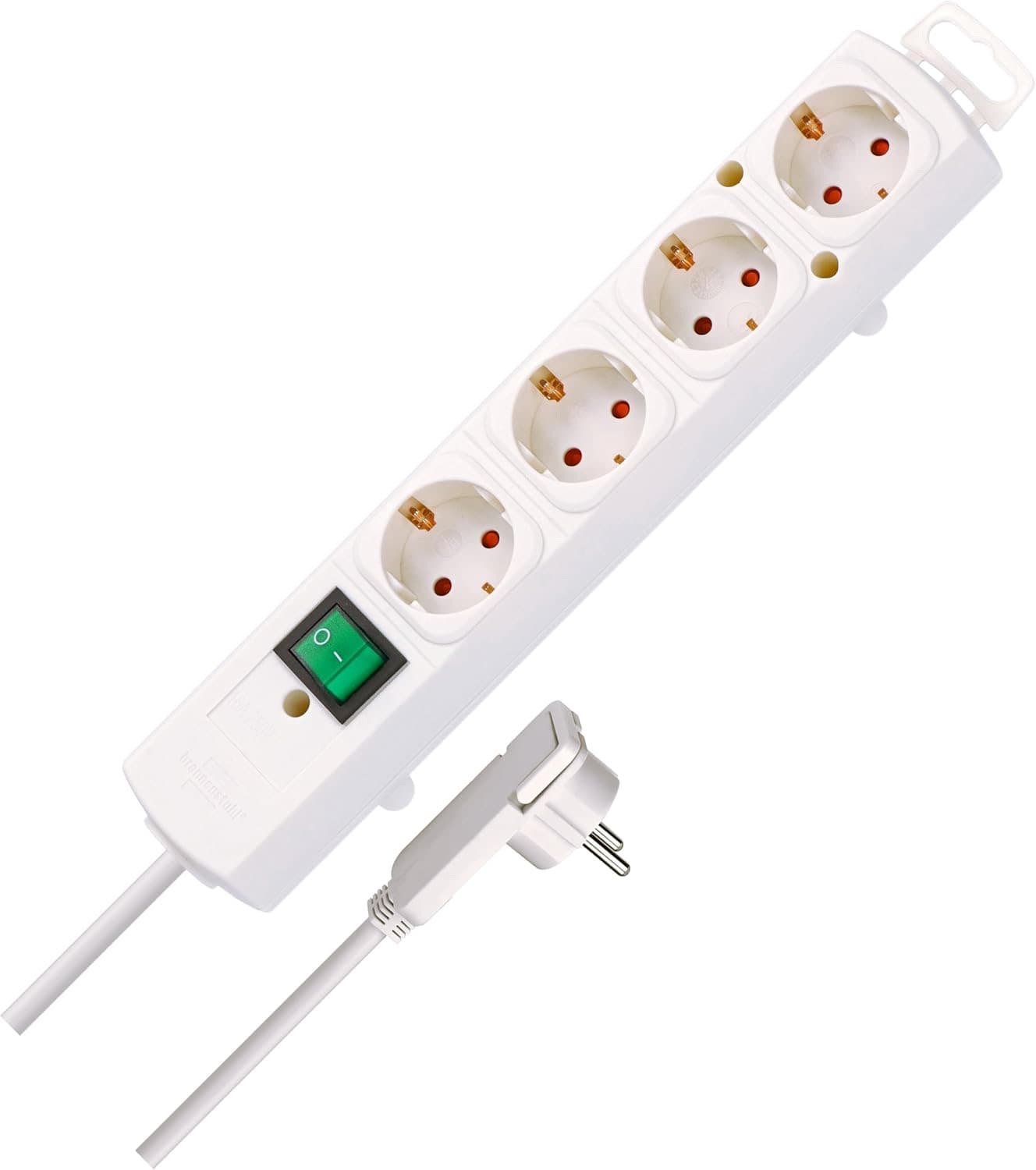 Brennenstuhl Comfort-Line Plus 4-Fach Flachstecker