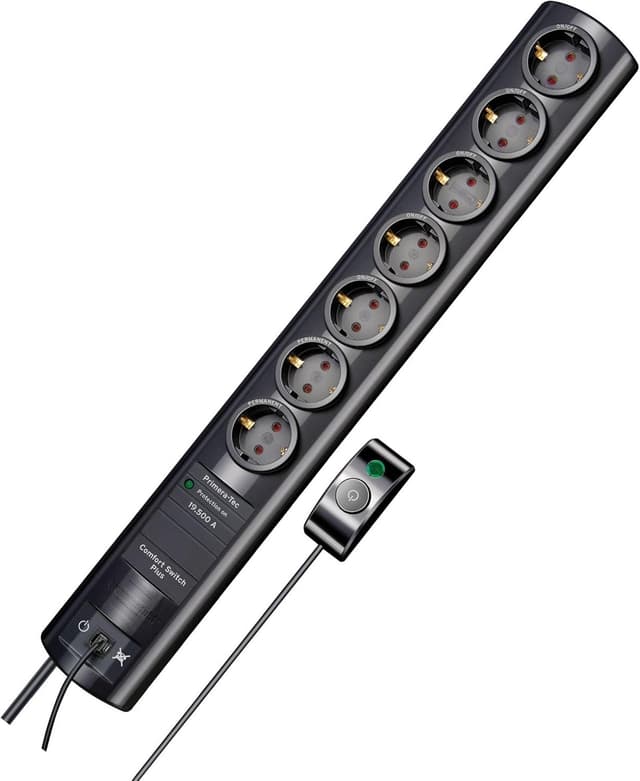 Brennenstuhl Primera-Tec Comfort Switch Plus 7-Fach