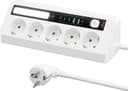 AUNNO 5-Fach mit 2×USB-A / 2×USB-C