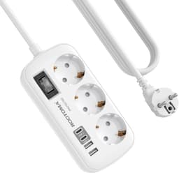 ROOTOMA ROOTOMA 3-Fach mit 2×USB-C