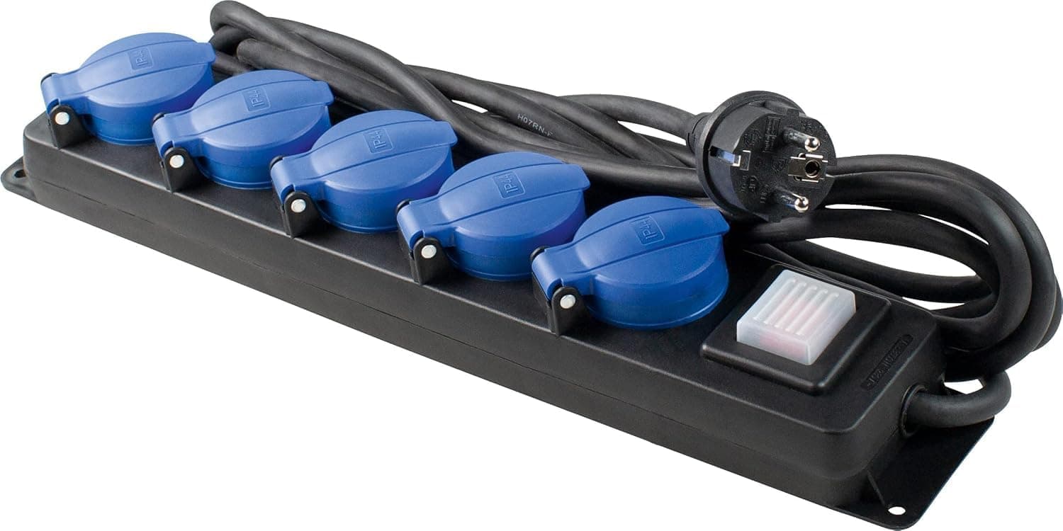 as-Schwabe 5-Fach Outdoor IP44