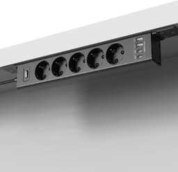 vipwell vipwell 5-Fach 360° montierbar mit USB