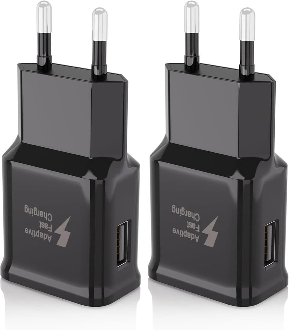 Kayshow 2er-Pack USB-A Schnellladestecker