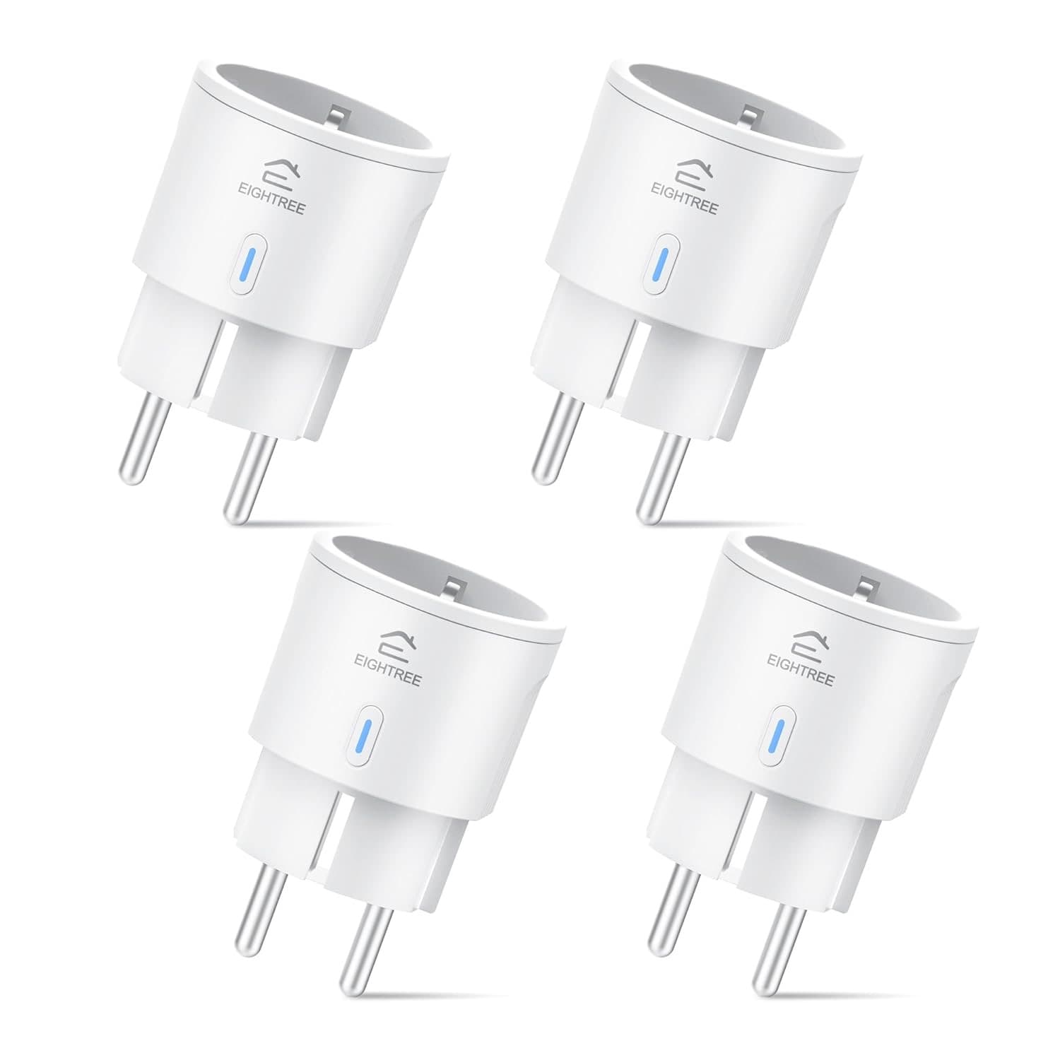 EIGHTREE ET20 Ultra-Mini WLAN-Steckdose 4er