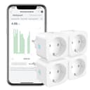 EIGHTREE ET21 WLAN-Steckdose 4er mit Strommessung