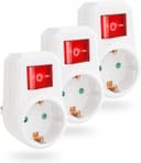 greate 3er Pack Zwischenstecker (2-polig)