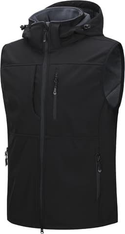 33,000ft 33,000ft Softshell-Bodywarmer mit Kapuze