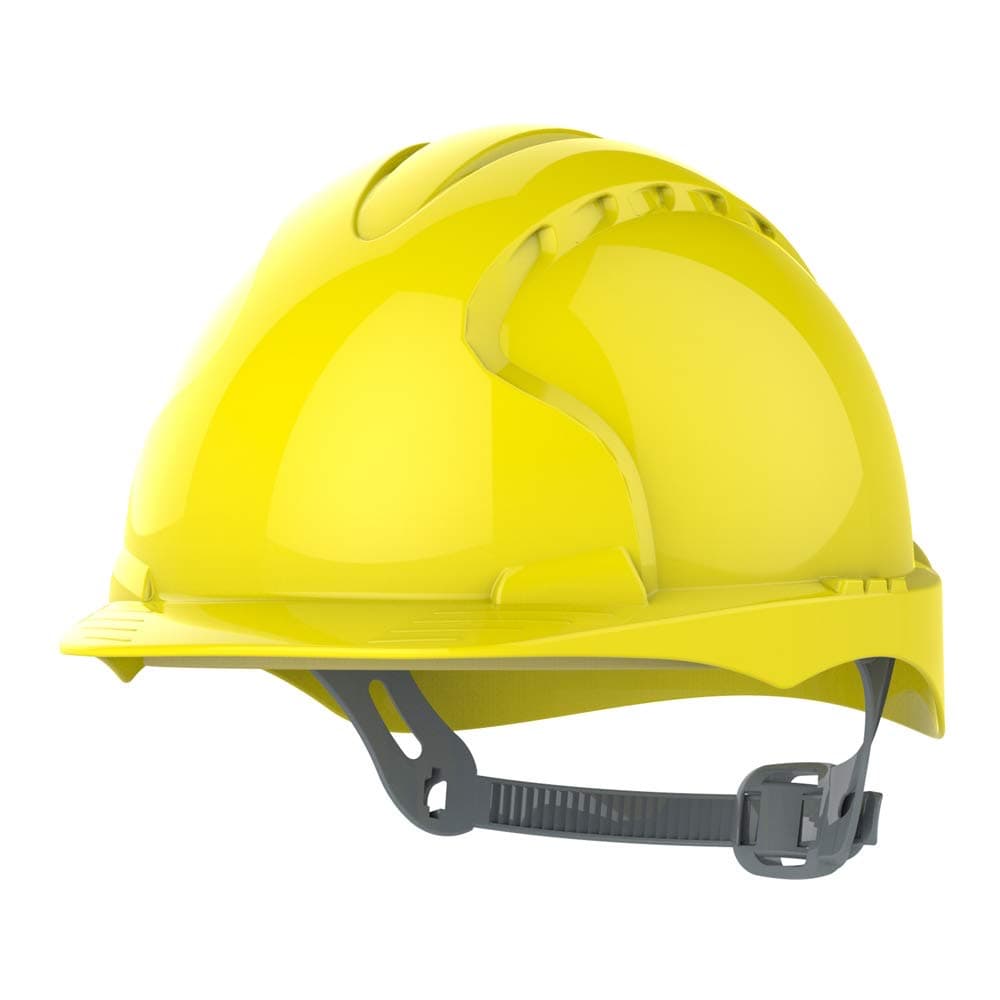 JSP EVO2 Schutzhelm gelb (unbelüftet)