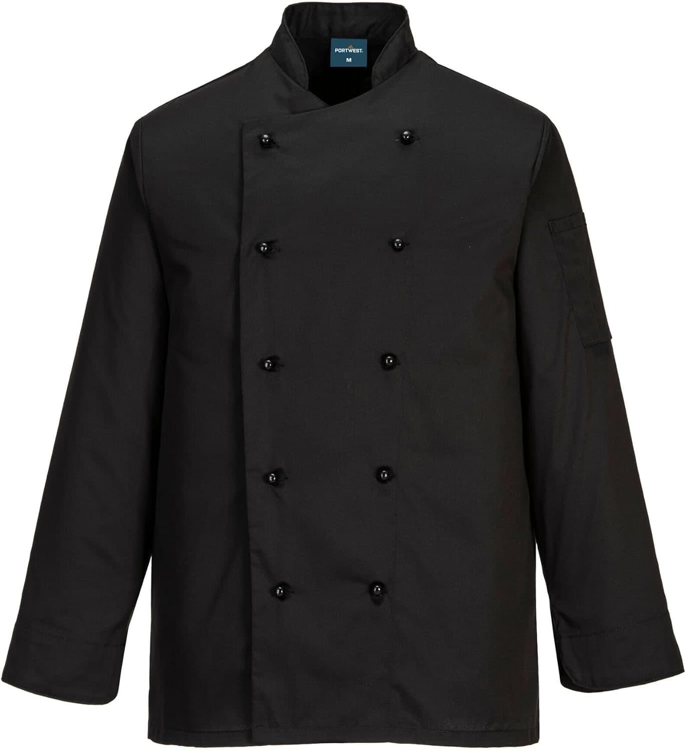 Portwest C834 Somerset Kochjacke Schwarz