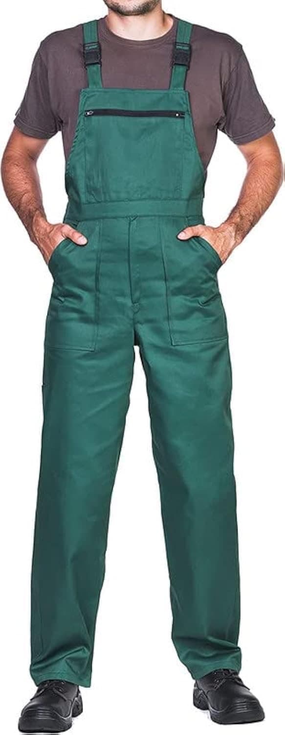 Mazalat Lange Latzhose Multifunktionstaschen