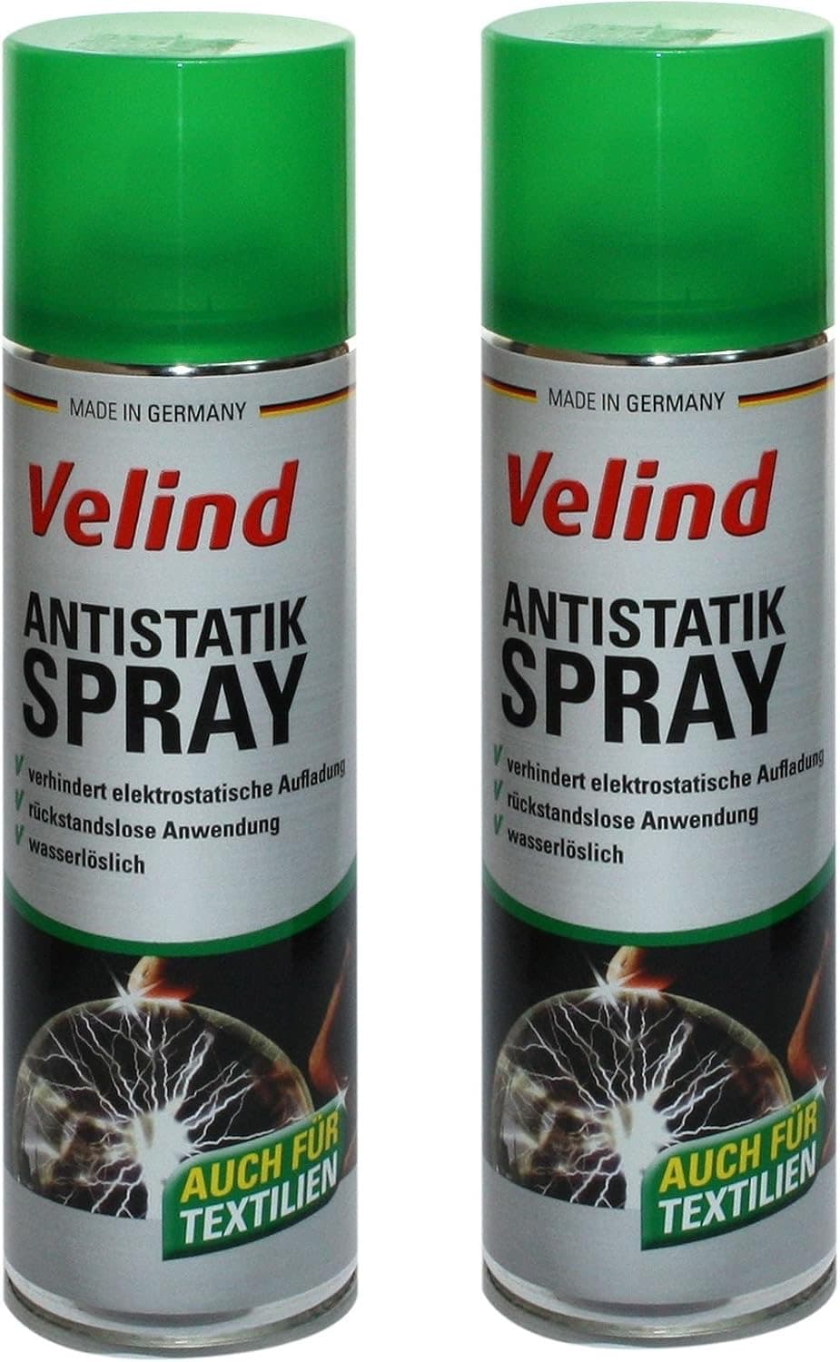 Velind Antistatik-Spray 2×300 ml
