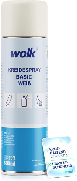 wolk wolk Sprühkreide Weiß 500 ml (Basic)