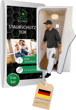 Green Home Green Home Staubschutztür 3er inkl. Klebeband