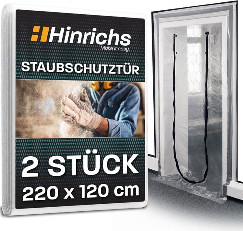Hinrichs Staubschutztür 2er LDPE