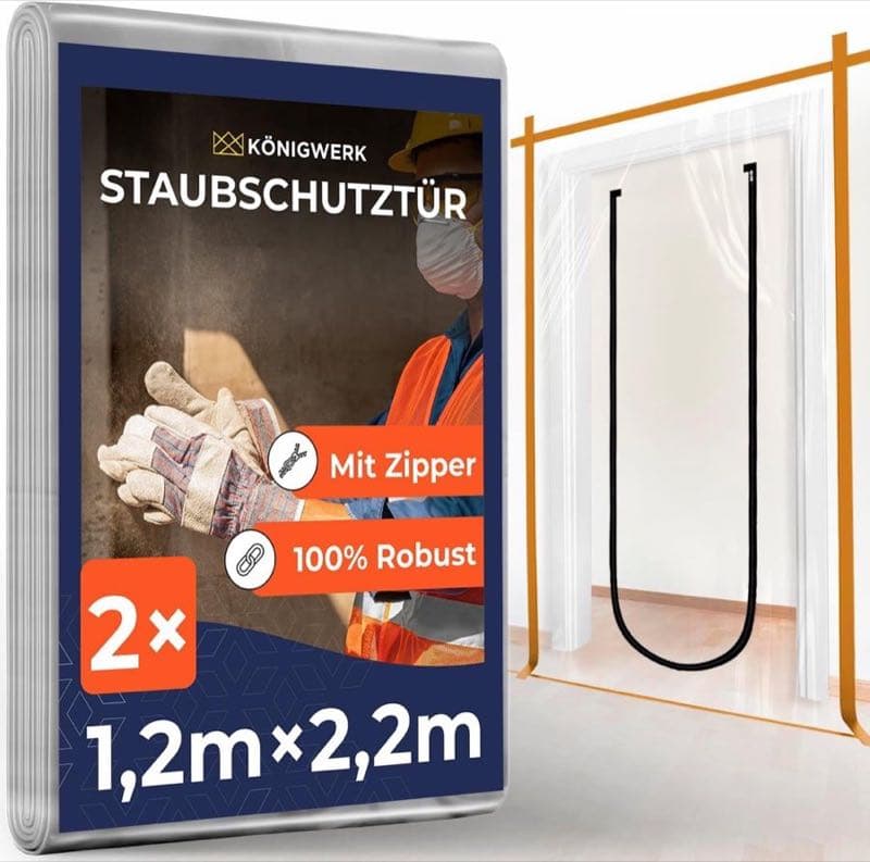 Königwerk Staubschutztür 2er Folie