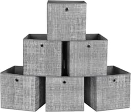 SONGMICS Stoffbox 30 cm – 6er-Set