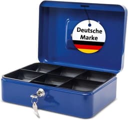 MAUL MAUL Geldkassette – Blau, 25×18×9 cm