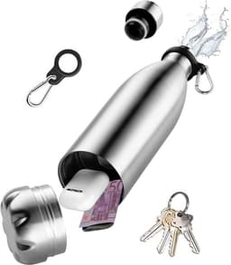Geldversteck – Testsieger Domemit Diversion-Trinkflasche Edelstahl