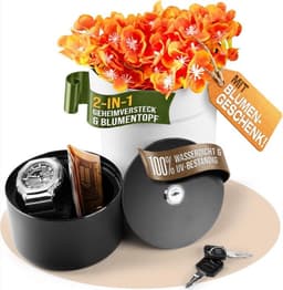growpile growpile Blumentopf-Safe – Weiß