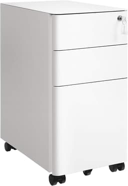 SONGMICS SONGMICS Aktenschrank 3 Schubladen Hängeregister