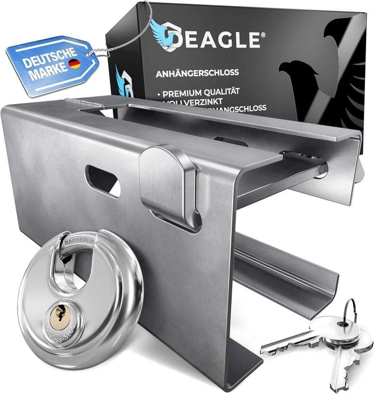 Deagle Anhängerschloss mit Vorhangschloss