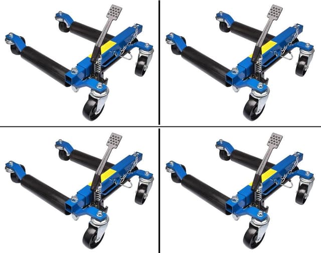 Herkules Rangier-Hubwagen hydraulisch 4er-Set