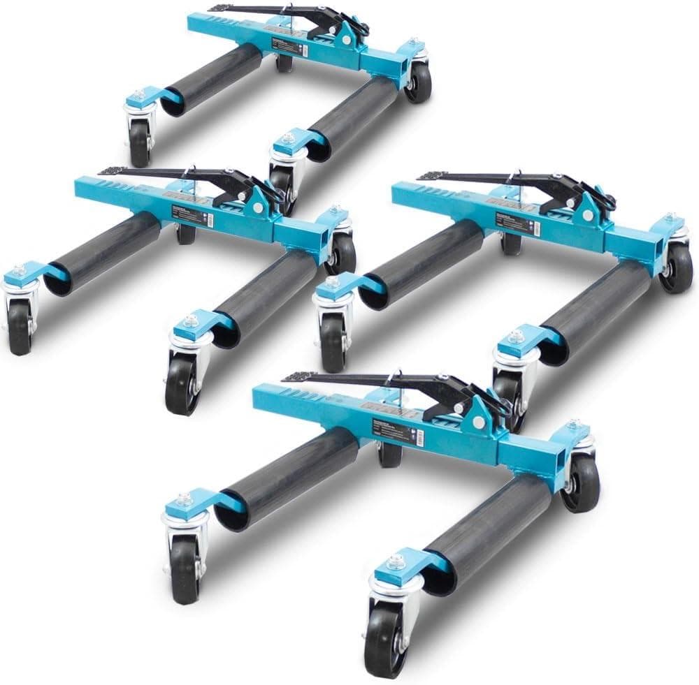 BITUXX PKW Rangierhilfe mechanisch 4er-Set