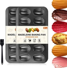 OAMCEG OAMCEG Madeleine-Form 2×12 Karbonstahl