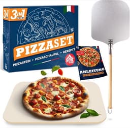 Blumtal Blumtal Pizzastein-Set mit Schieber