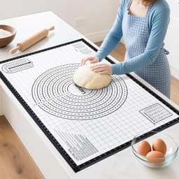 Lazymi Lazymi Extra-große Teigmatte 91 × 61 cm