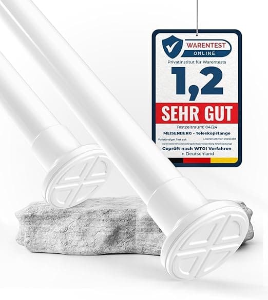 MEISENBERG Spannstange 160–210 cm
