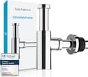 Bächlein Premium-Design-Siphon Edelstahl 304 + Messing