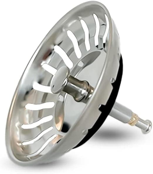MINISMUS Siebkorb-Ablaufstopfen Edelstahl 79 mm / 82 mm