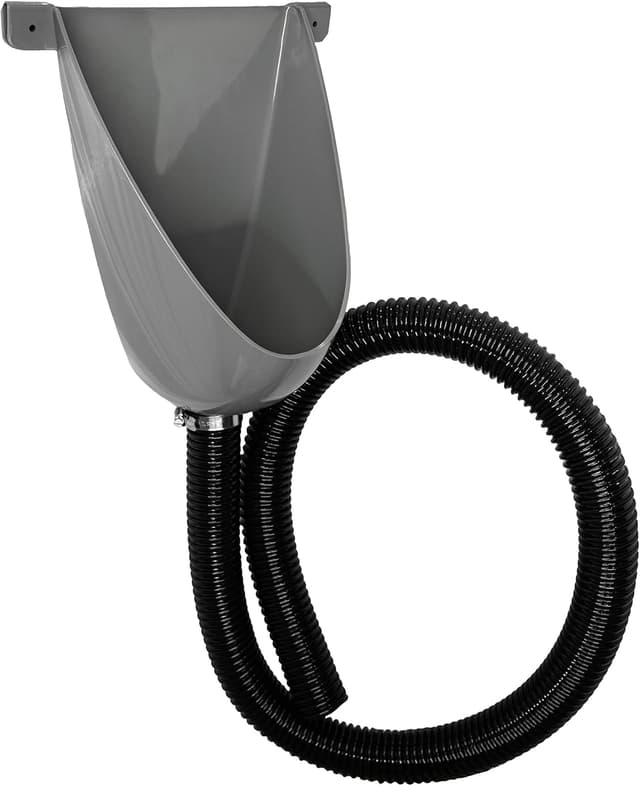 Agande wasserloses Urinal mit Schlauch und Schlauchschelle
