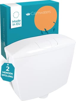 Calmwaters Calmwaters Aufputz-Spülkasten 3,5 / 6–9 Liter, leise, isoliert