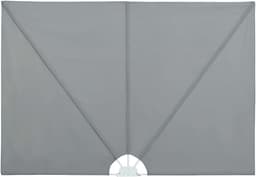 vidaXL vidaXL Seitenfächer 240×160 cm Grau