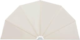 vidaXL vidaXL Seitenfächer Radius 160 cm Creme