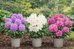 Blumen-Senf 3er-Set Rhododendron/Alpenrose