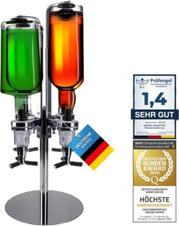 GOODS+GADGETS GOODS+GADGETS 4-fach Tischklemme mit LED
