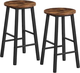 HOOBRO HOOBRO Barhocker 2er-Set Industrial