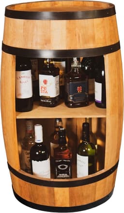 CREATIVE COOPER Fass-Bar offen 80 cm Eiche
