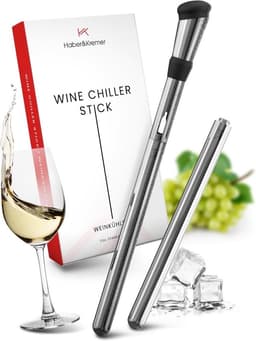 Haber & Kremer Haber&Kremer 2× Stahl Weinkühlstab