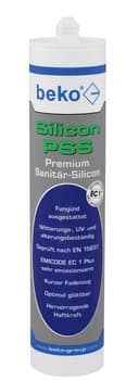 beko Silicon PSS Premium-Sanitär-Silikon 310 ml weiß