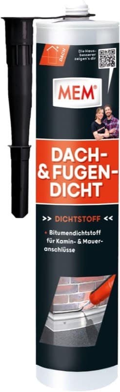 MEM Dach- und Fugendicht 300 ml schwarz